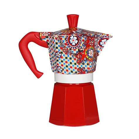 Bialetti Moka Express Dolce Gabbana 6 Cup Karaca.